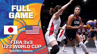 Japan v USA | Women | Full Game | FIBA 3x3 U23 World Cup 2022