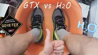 Gore-Tex vs H2O (суровый тест)