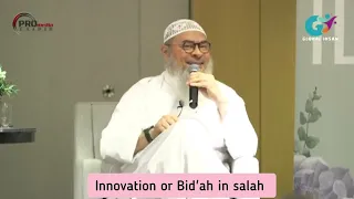 Innovation or Biddah in salah #assimalhakeem #assim assim al hakeem