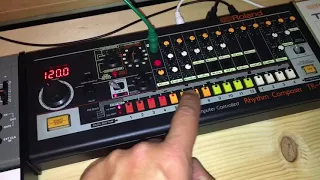 TR-08 Egyptian Lover Trick aka trigger out as a sound source