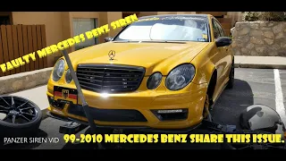 REPLACING A FAULTY SIREN ON MY 2005 MERCEDES BENZ E55 AMG. THIS IS A COMMON ISSUE!