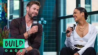 Chris Hemsworth & Tessa Thompson Weigh In On The "Crocs vs. Uggs" Debate