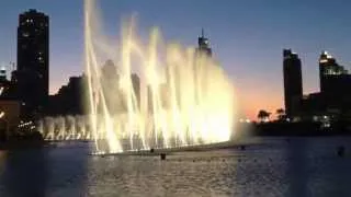 Танцующие фонтаны Дубаи, ОАЭ