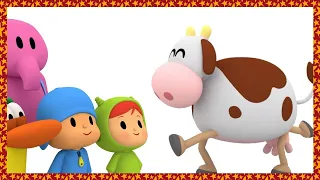 🐮 POCOYO in ENGLISH - Lola The Cow (Learn Animals And Colors) Full Episodes |VIDEOS & CARTOONS