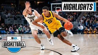 Iowa vs. Purdue | Highlights | Big Ten Men's Basketball | March 13, 2022