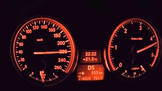 0-225 km/h 2010 BMW X1 xDrive 23d 150 KW (204 PS)