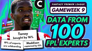 GW9 EXPERT TRANSFER TRENDS & CAPTAINS! - 100 FPL Experts Share Gameweek 9 Plans | FPL 2022-23