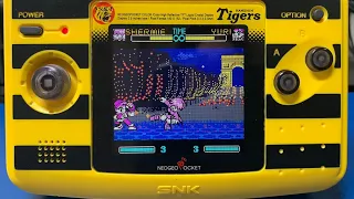 Luvkraaft? T'as encore acheté une console?!! La Neogeo pocket Hanshin Tigers edition (1999)