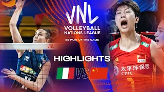 🇮🇹 ITA vs. 🇨🇳 CHN - Highlights Week 2 | Women's VNL 2023