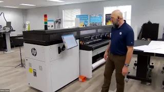 HP Flatbed R1000 Series Live Demo