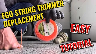 EGO String Trimmer Replacement Line: Quick & Easy Tutorial