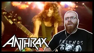 ANTHRAX - "I AM THE LAW" LIVE | Metal Live Music REACTION