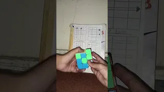 rubix cube new magic trick 😎 repeat 5 times #shortc #viral