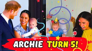 🎉 Archie Turns 5 🎈 Meghan and Harry's Private Birthday Plans