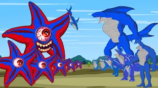 EVOLUTION of SHARKZILLA vs STARRO : Rescue Baby Shark - Monsters Ranked From Weakest To Strongest