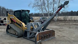 OFF ROAD RECOVERY  skid steer winch box attachment. In depth build.