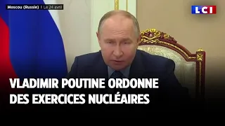 Vladimir Poutine ordonne des exercices nucléaires