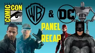 Warner Brothers/DC San Diego Comic Con Panel - SDCC 2017