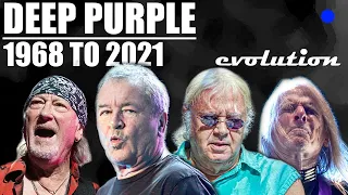 The EVOLUTION of DEEP PURPLE (1968 to present)