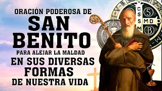 ORACIÓN DE SAN BENITO PARA CONTRA ENEMIGOS,ALEJAR MALAS PERSONAS, MALAS LENGUAS, ENVIDIAS Y TODO MAL