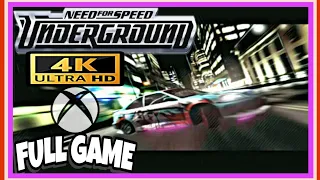 NEED FOR SPEED UNDERGROUND | LONGPLAY | FULL GAME 100% COMPLETE (4K 60 FPS)