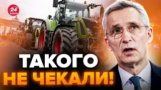 Ось і ТАЄМНИЦЯ ПРОТЕСТІВ фермерів. Пряма ЗАГРОЗА НАТО: Макрон ШОКУВАВ Путіна. Кремль У СТУПОРІ
