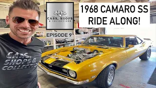 1968 Camaro SS!  Walk Around & Ride Along!  Cars, Shops & Collections