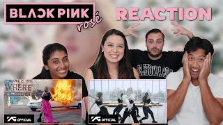 REACTING to BLACKPINK SOLO songs: ft. ROSÉ On The Ground MV & Dance Performance!