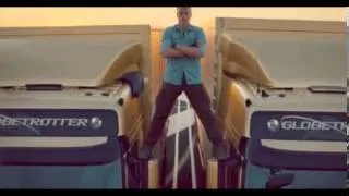 The Epic Split: Jean Claude Van Damme Shows off Thigh Muscles in Epic Volvo Trucks Ad