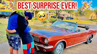 Surprising my Stepson with his DREAM CAR!