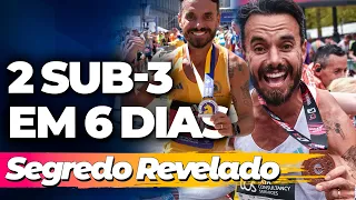 🔥 SEGREDO REVELADO: TUDO SOBRE AS DUAS MARATONAS SUB-3 EM SEIS DIAS