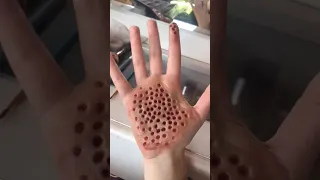 The most dangerous cut trick on the hand trypophobia 😍 #sfx #sfx_makeup #youtubeshorts #shorts