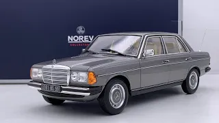 1:18 Mercedes benz w123 200E 1982 norev unboxing