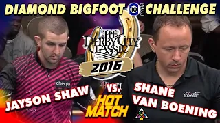 Shane Van Boening vs Jayson Shaw - 2016 Derby City Classic Bigfoot Challenge