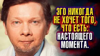 Экхарт Толле. Эго никогда не хочет того, что есть: настоящего момента.