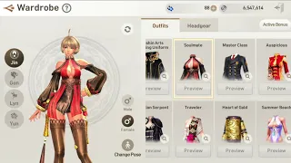 Blade & Soul: Revolution : Костюмы