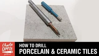 How to Drill a Hole in Porcelain and Ceramic Tiles - Video 2 of 3