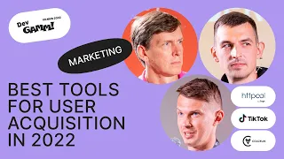 Top technologies and channels for user acquisition 2022 / Panel discussion