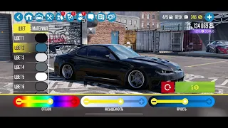 CarX drift racing 2 прокачивали максимально sopector rs nissan Silvia s15