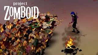 Project Zomboid but if I die then the video ends