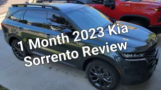 2023 Kia Sorento X-Line EX AWD review...1 month in...is it any good?