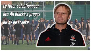 Le futur sélectionneur des All Blacks Scott Robertson donne son regard sur le XV de France