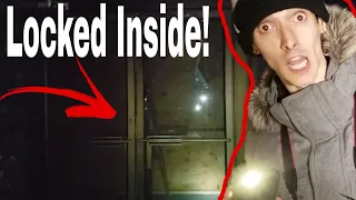 A Ridiculous Adventure Locked Inside an Abandoned Bowling Alley - Can We Make It Out?