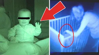 Mom Hears 'HELP ME' On Baby Monitor, SEES HER BABY WAVING AT THE CAMERA!