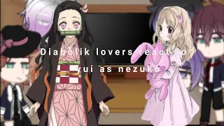 Diabolik lovers react to past yui as nezuko |desc❗|demon slayer |Past2?|Yeon.