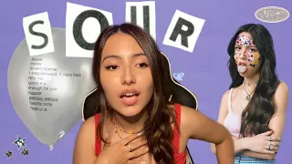 REACTING TO OLIVIA RODRIGO'S SOUR