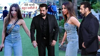 Salman Khan New Bhabhi Sshura Khan First Time Attending Bollywood Event witthout Arbaaz