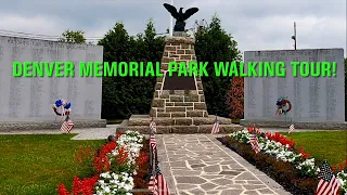 Denver Pennsylvania Memorial Park Walking Tour. A Great Family Park in Lancaster County!