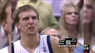 MVP Steve Nash takes over in crunch time in Game 6 Vs Dallas in 2005 to force Overtime