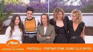 PORTRAIT DE LA JEUNE FILLE AU FEU - Photocall - Cannes 2019 - VF